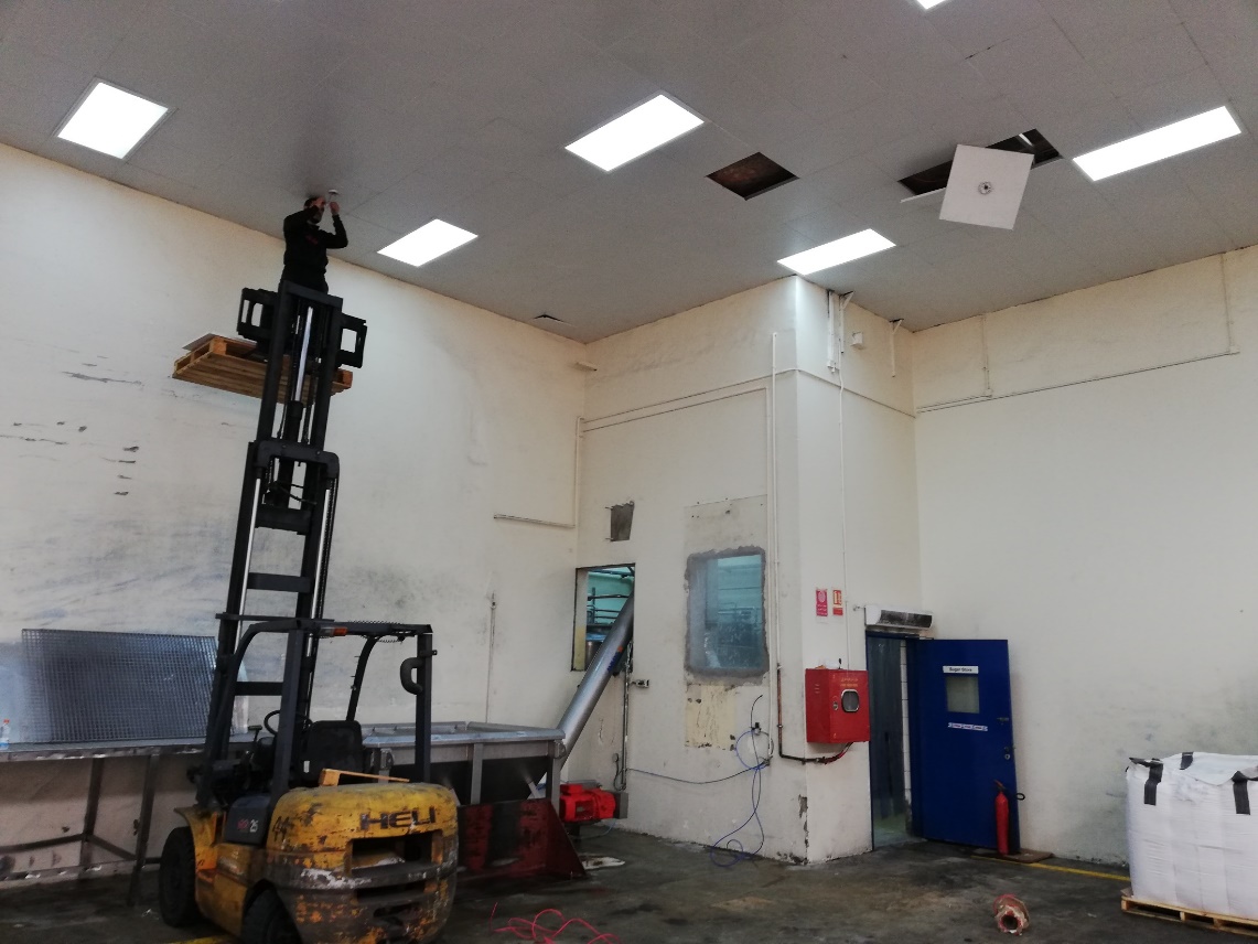 Site work at an African Bottling Operation facility